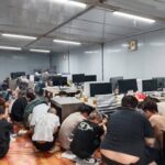 老挝万象公安总局警方在万象市塔銮努亚村抓获88名诈骗团伙成员-博彩彩金-博彩社区-博彩论坛
